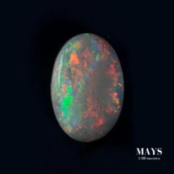 1.11ct Orange Lighting Ridge Solid Opal