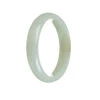 Genuine Grade A White Traditional Jade Bangle Bracelet - 56mm Half Moon -Jayde Jewelry Outlet 92010664 4 328e0f3d 066d 4648 a2da 7fd18473cb61
