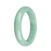 Real Natural Apple Green Jade Bracelet - 58mm Half Moon -Jayde Jewelry Outlet 92011437 3