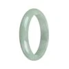 Authentic Grade A Green Traditional Jade Bangle Bracelet - 58mm Half Moon 1 Authentic Grade A Green Traditional Jade Bangle Bracelet - 58mm Half Moon -Jayde Jewelry Outlet 92011466