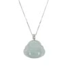 Women's Laughing Buddha Jade Necklace 1 Women's Laughing Buddha Jade Necklace -Jayde Jewelry Outlet 92090232