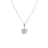 18K White Gold Jadeite Jade Star Pendant 2 18K White Gold Jadeite Jade Star Pendant -Jayde Jewelry Outlet 92090331