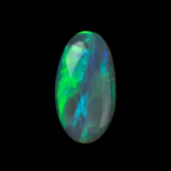 0.97ct Solid Australian Opal With Long Oval Shape