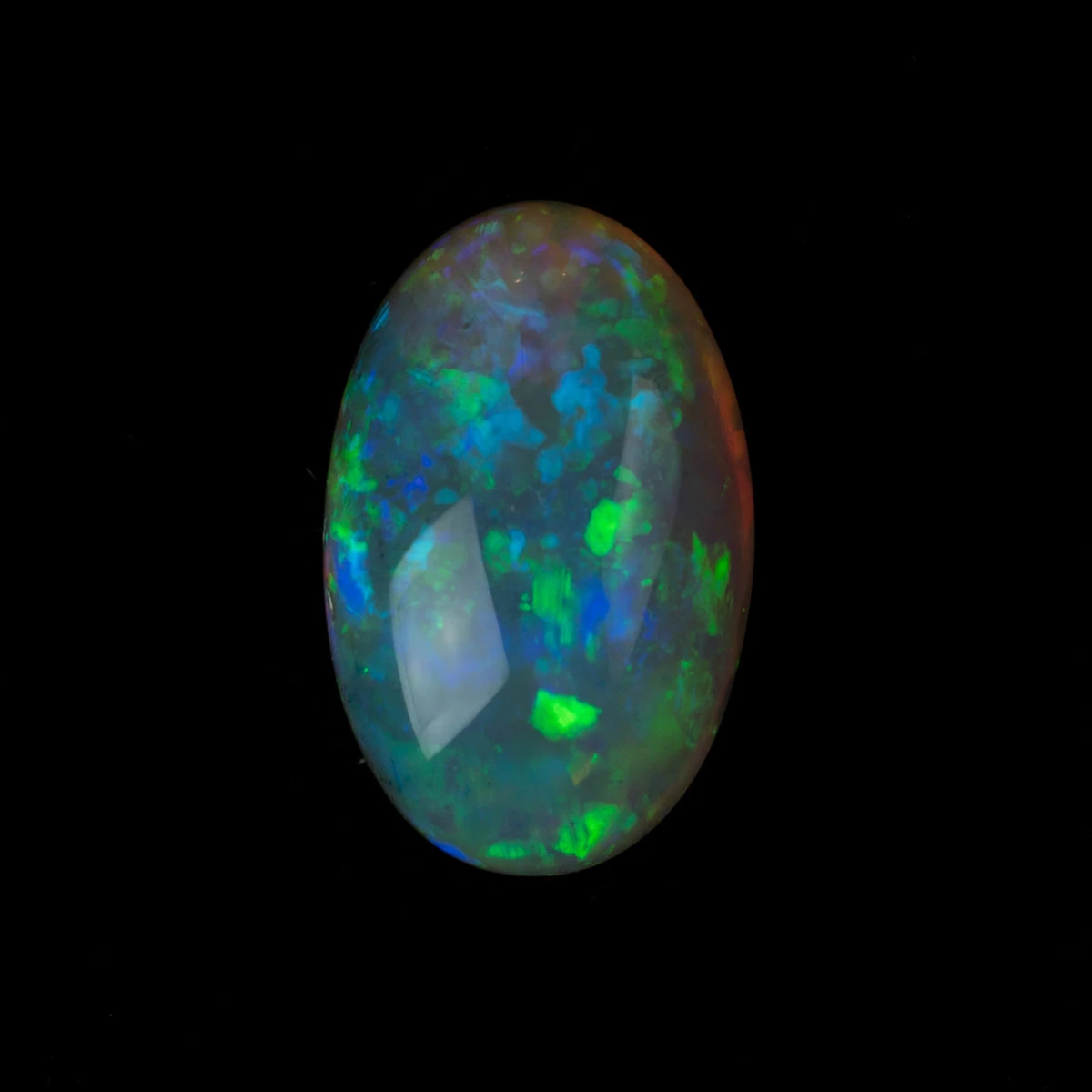 1.39ct Lighting Ridge Australian Solid Black Opal 3 1.39ct Lighting Ridge Australian Solid Black Opal