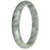79.8mm Grey Patterns Jade Bangle Bracelet