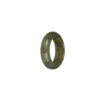 Genuine Olive Green Jade Band - US 7.75