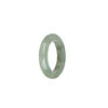 Genuine White With Green Patterns Jade Band - US 9.5 1 Genuine White With Green Patterns Jade Band - US 9.5 -Jayde Jewelry Outlet 99510289 3
