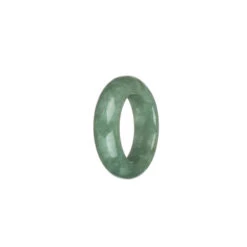 Genuine Green Burma Jade Band - US 9.5 -Jayde Jewelry Outlet 99510314