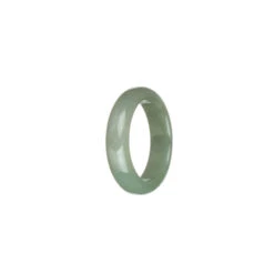 Genuine Light Green Burmese Jade Band - US 9.5 -Jayde Jewelry Outlet 99510350 4