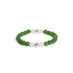Awaken Soul Green Jade Bracelet 14 Awaken Soul Green Jade Bracelet -Jayde Jewelry Outlet Awaken Soul Bracelet 81030021 2