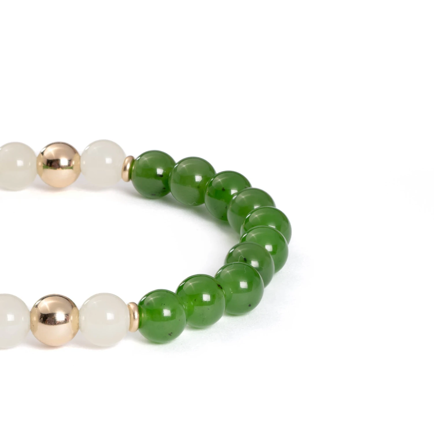 Awaken Soul Green Jade Bracelet 4 Awaken Soul Green Jade Bracelet - Image 2