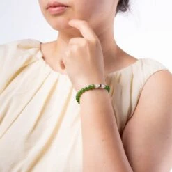 Awaken Soul Green Jade Bracelet 19 Awaken Soul Green Jade Bracelet -Jayde Jewelry Outlet Awaken Soul Bracelet 81030021