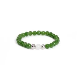 Divine Touch Jade Bracelet With Jadeite Jade -Jayde Jewelry Outlet Divine Touch Jade Bracelet 81030010 2 2