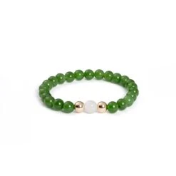 Divine Touch Jade Bracelet With Jadeite Jade