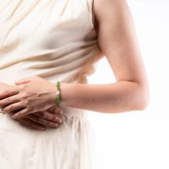 Divine Touch Jade Bracelet With Jadeite Jade -Jayde Jewelry Outlet Divine Touch Jade Bracelet 81030010 6