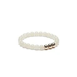 Ethereal Stillness Bracelet With White Jade -Jayde Jewelry Outlet Ethereal Stillness Bracelet 81030016 3