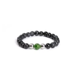 Guardian Touch Burmese Jadeite And Nephrite Bead Bracelet -Jayde Jewelry Outlet Guardian Touch Jade Bracelet 92070131 2