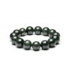 Mens Dark Green Jadeite Jade Bead Bracelet - 13mm -Jayde Jewelry Outlet Mens Dark Green Jadeite Jade Bead Bracelet 92070085