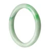 Genuine Grade A Green Jadeite Bangle - 63mm Round -Jayde Jewelry Outlet N75010014