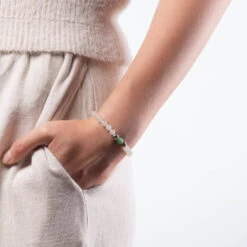 Sacred Touch Jade Bracelet With Genuine Jadeite -Jayde Jewelry Outlet Sacred Touch Jade Bracelet 81030011 4